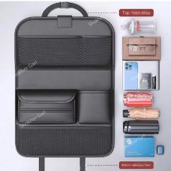 1pcs Car High Quality Back Seat Car Organizer Multi-Pocket