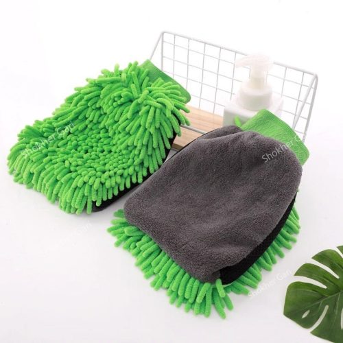 1pcs Car Double-faced Washing Gloves Mitts - Image 6