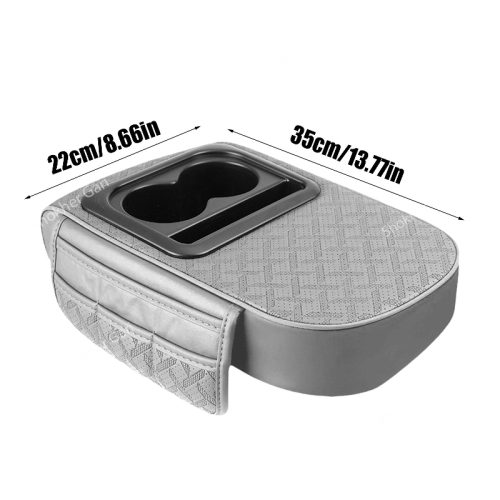 Armrest Cushion With 2 Cup Holder - Image 5