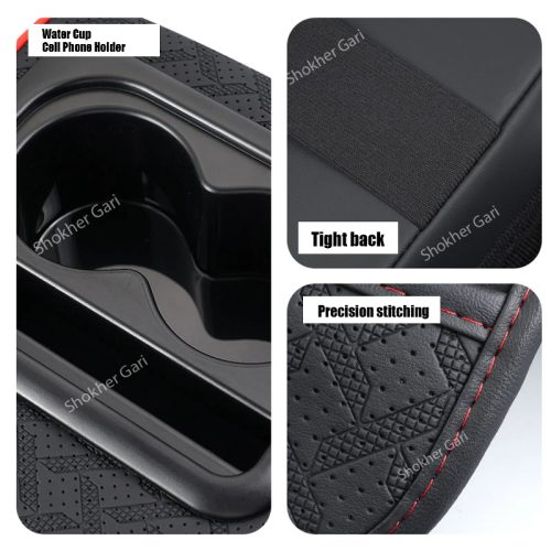 Armrest Cushion With 2 Cup Holder - Image 4