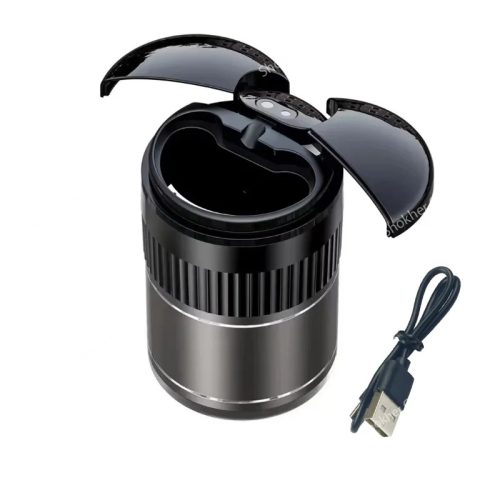 Sensor Smart Car Cup Holder Ashtray Supports Infrared Induction USB - Image 3