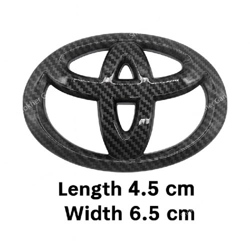 3D Carbon Steering Wheel Logo - Image 2