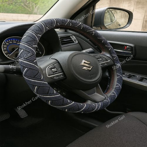 Geometric Steering Wheel Cover - Image 3