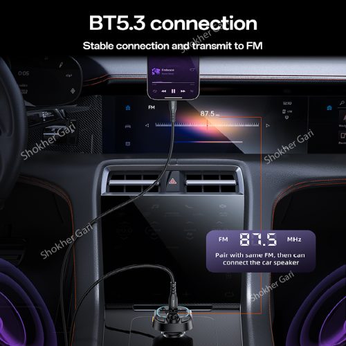 Yesido Y70 FM Transmitter 15W - Image 3