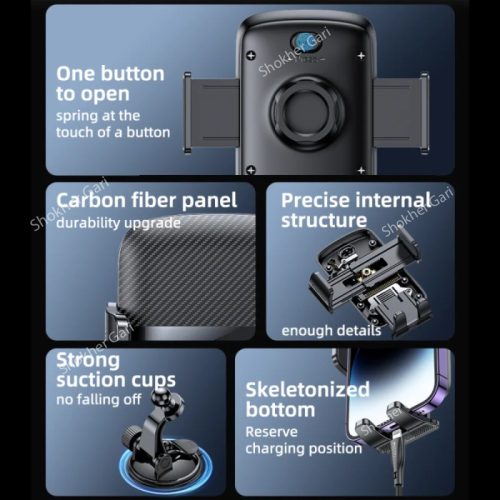 Yesido C175 Car Mobile Holder - Image 4