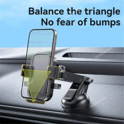 YESIDO C267 Suction Press Car Phone Holder