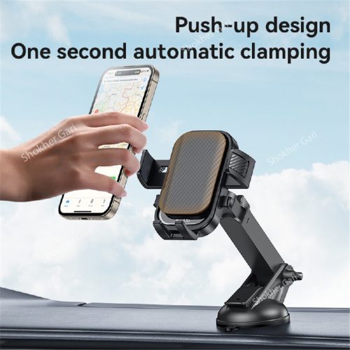 YESIDO C267 Suction Press Car Phone Holder - Image 2