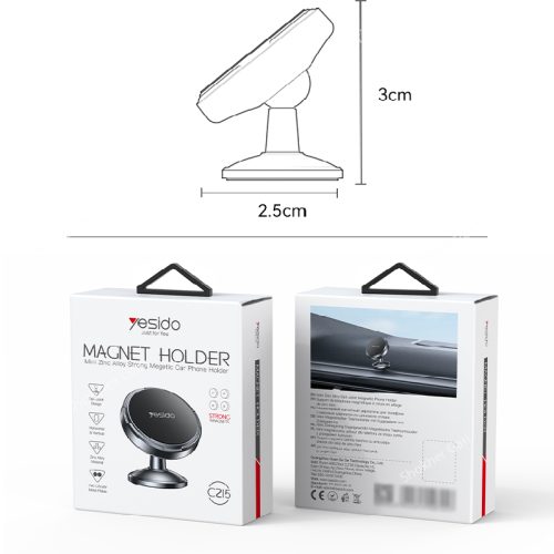 Yesido C215 Mini Paste Magnetic Suction Phone Holder - Image 2