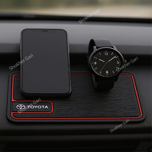 1pcs Strip Red Border Pattern Anti slip mat - Image 1