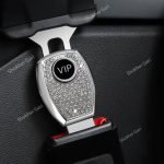 1 Pcs Vip Stone Car  2in 1 Buckle for seat belt