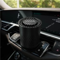 Black Oud Coffee Cup Style Air Freshener Perfume Gel